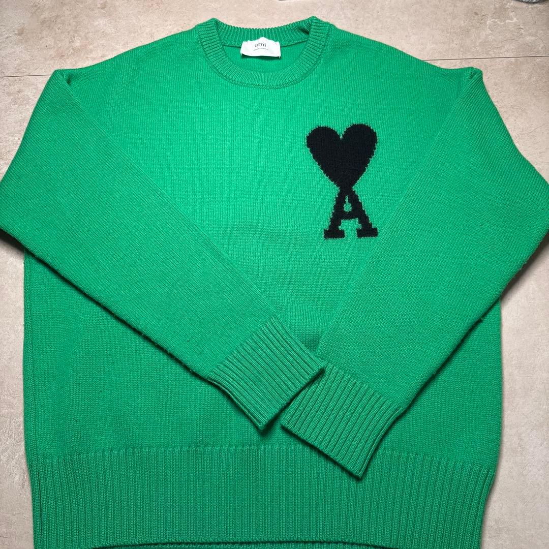 ami ニット AMI Alexandre Mattiussi アミパリス ニット トップス AMI PARIS 胸