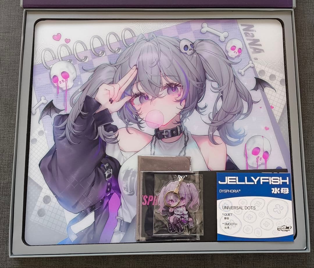 も*様 DYSPHORIA NaNA ガラスマウスパッド DYSPHORIA SAYO 小夜 ガラスマウスパッド - メルカリ