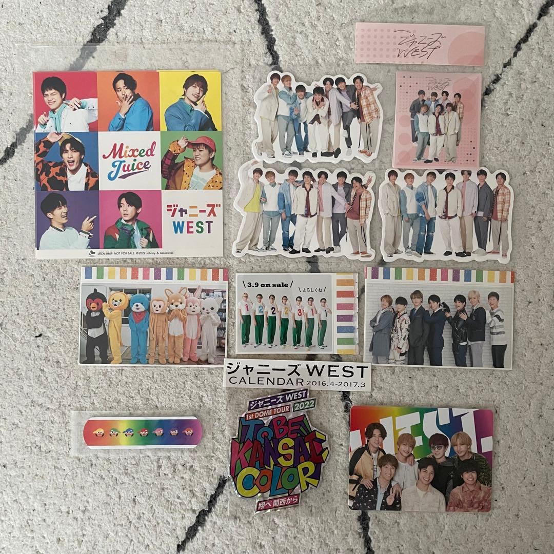 ジャニーズWEST WEST. 集合 - メルカリ