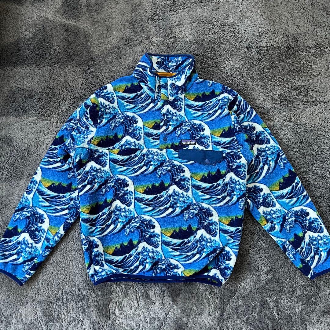 海外限定 パタゴニア シンチラ スナップT HOKUSAI 北斎 柄 波 S - メルカリ