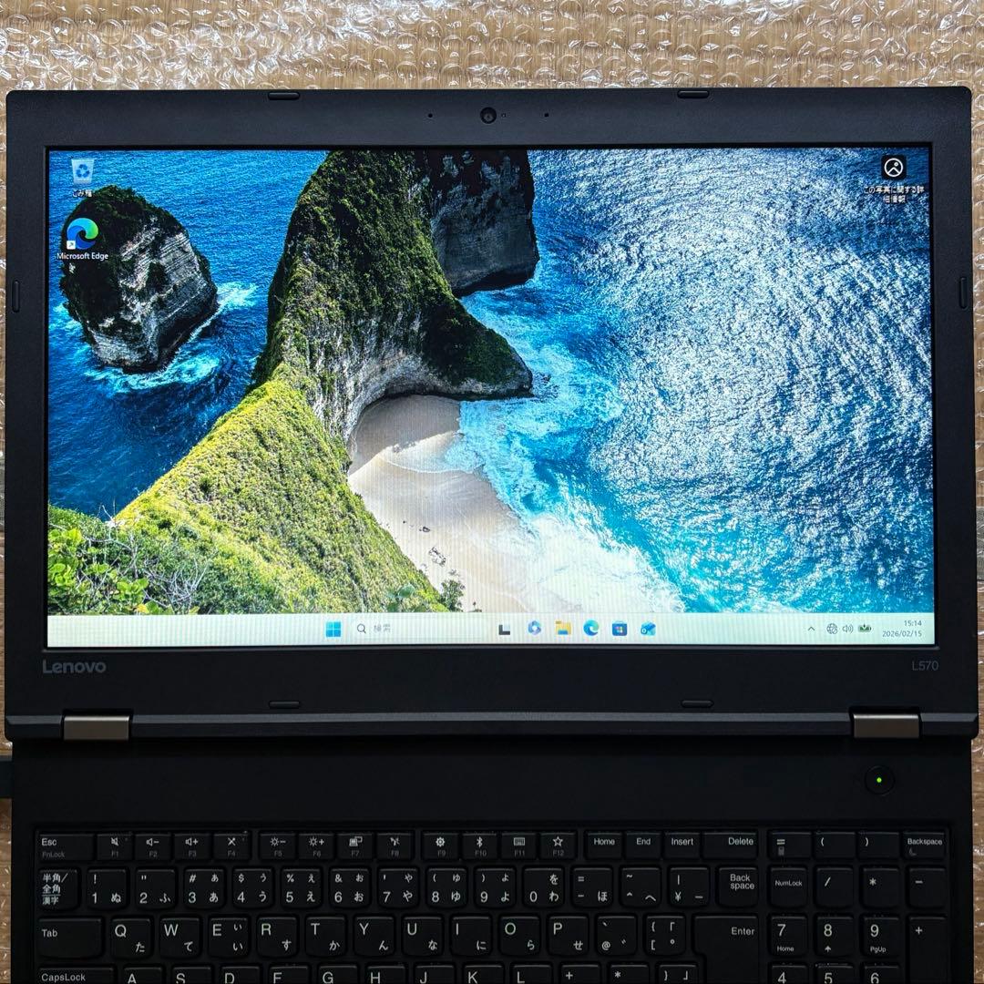Lenovo L570 Win11 SSD Office2024インストール済み - メルカリ