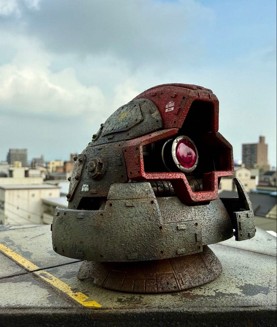 EXCEED MODEL ドムヘッド　量産機カラー　現地改修　塗装完成品 ガンダムグッズ エクシードモデル ドムヘッド1 レビュー | ガンダム第