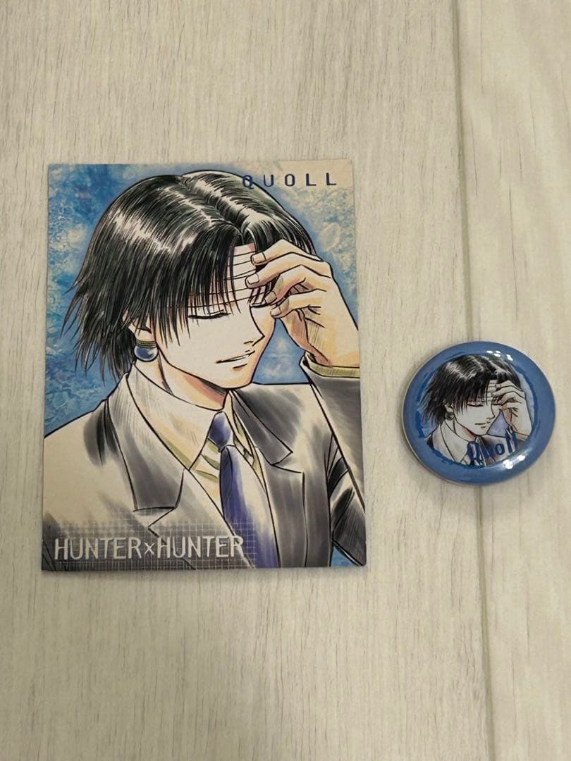 【稀少】旧HUNTER×HUNTER 缶バッチコレクション クロロ 稀少】旧HUNTER×HUNTER 缶バッチコレクション クロロ ハンターハンター