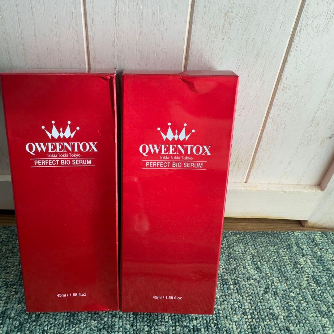 QWEENTOX パーフェクトバイオセラム 美容液 45mL 2本セット - メルカリ