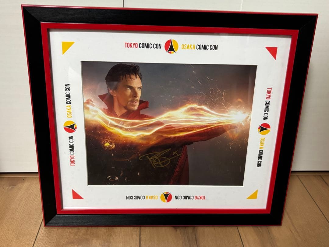 2025大阪コミコンくじ ベネディクトカンバーバッチ　ストレンジ　直筆サイン 2026年最新】ベネディクトカンバーバッチ サインの人気アイテム - メルカリ