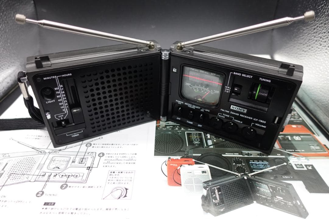 整備動作品 SONY ICF-7800 Newscaster ニュースキャスター