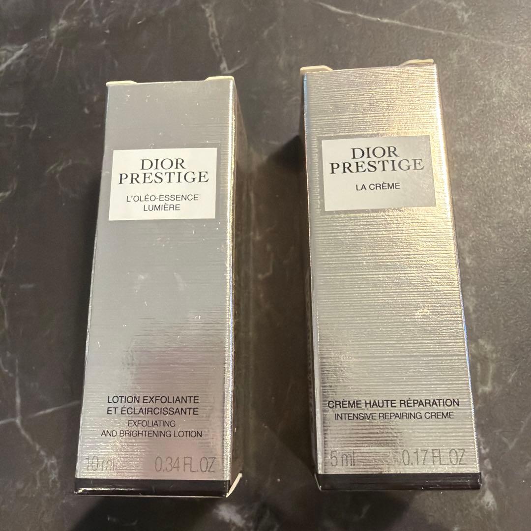 Dior Prestige トライアルセット 化粧水＆クリーム - メルカリ
