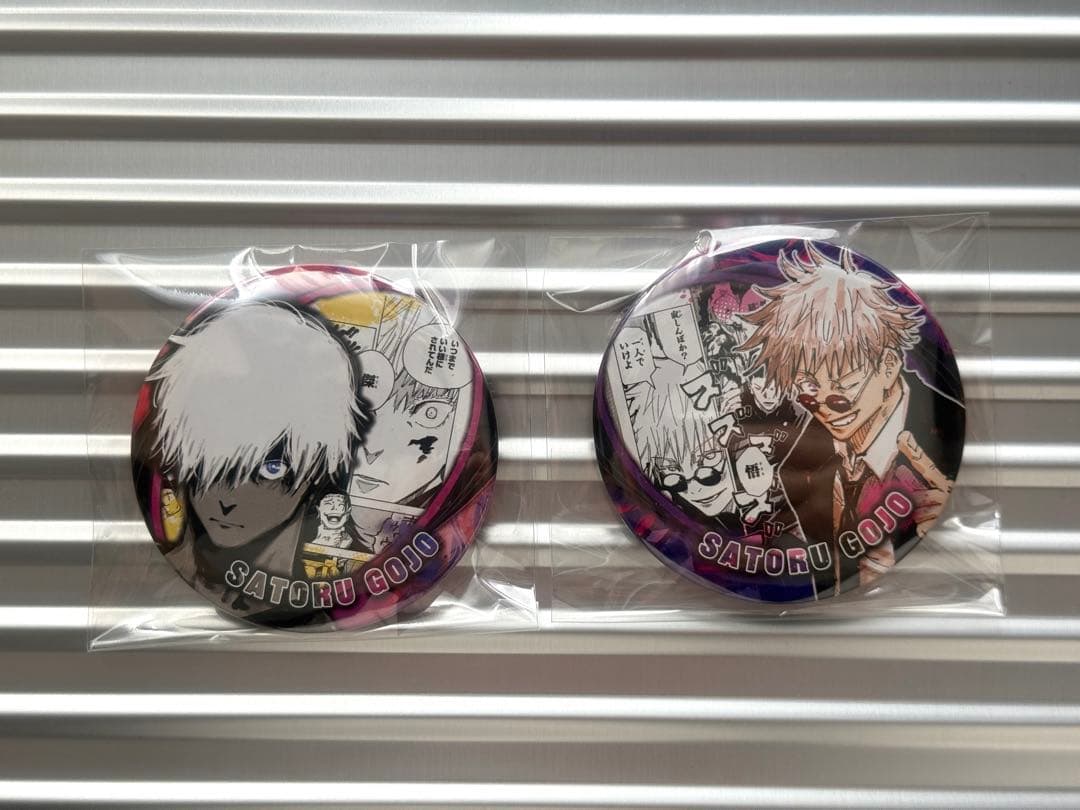 呪術廻戦 コレクション缶バッジ HEROES（五条悟） - メルカリ