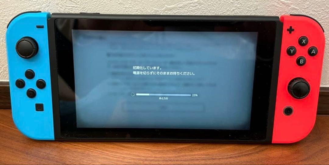ニンテンドースイッチ 本体 ＋ microSD 256GB付（※Rボタン注意