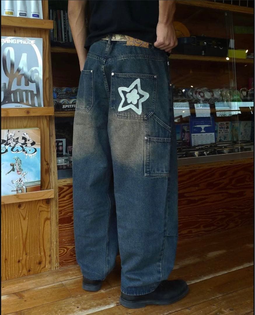 スターチーム ウォッシュド デニム 34 - メルカリ