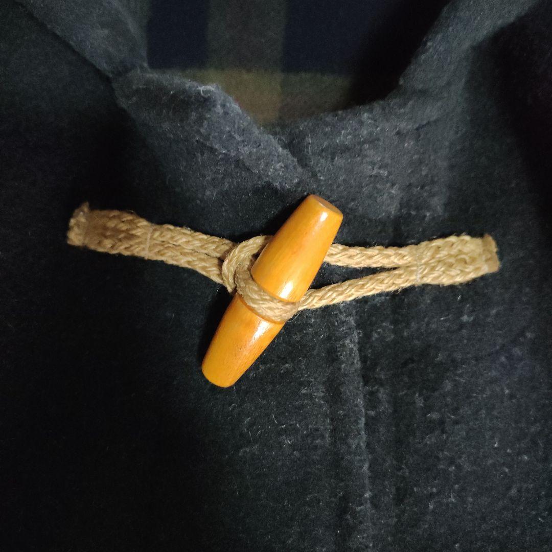 モンゴメリーバイチベットダッフルコート 英国製 古着 裏地チェック総