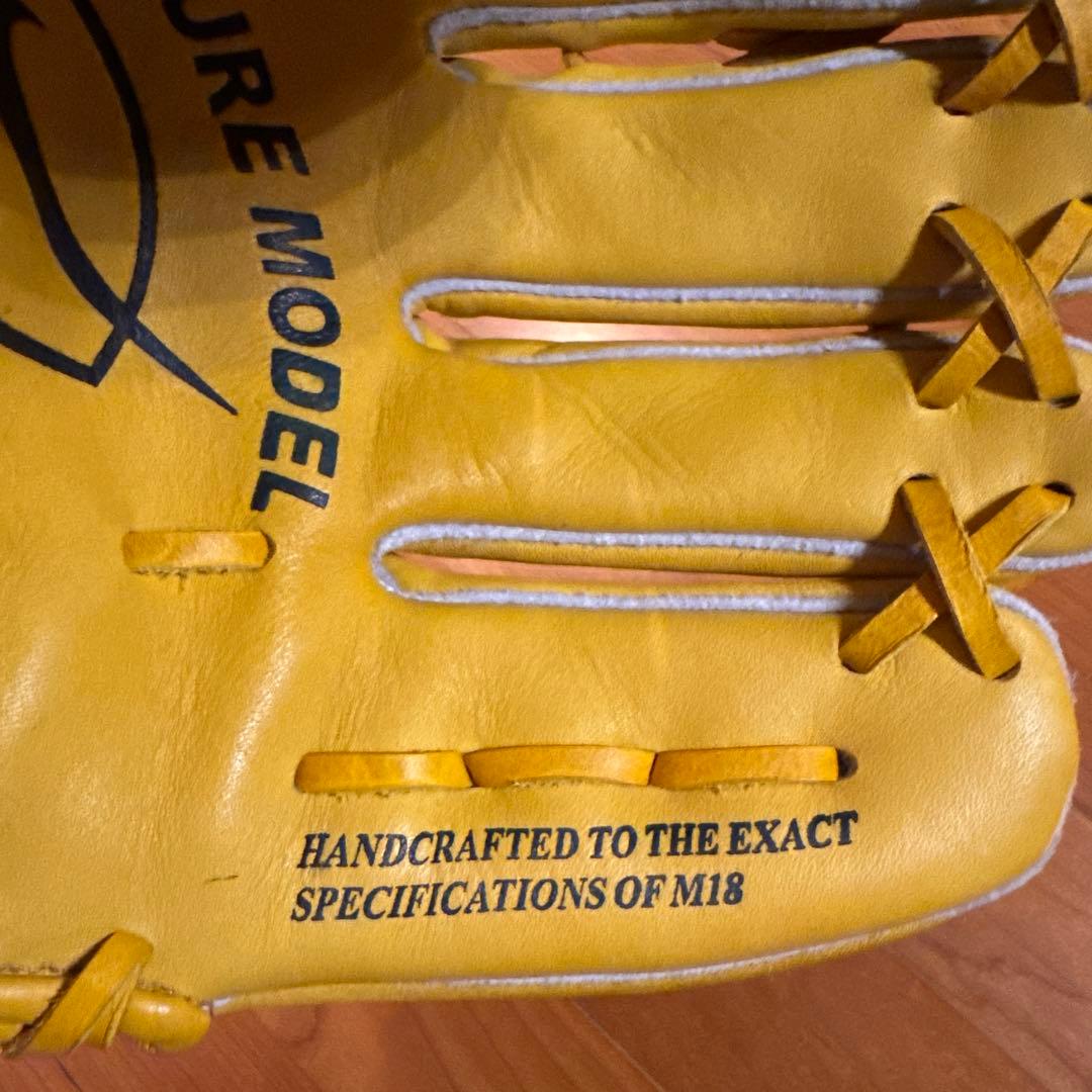 ほぼ未使用］最終値下げ NIKE 松坂モデル 軟式グローブ イエロー