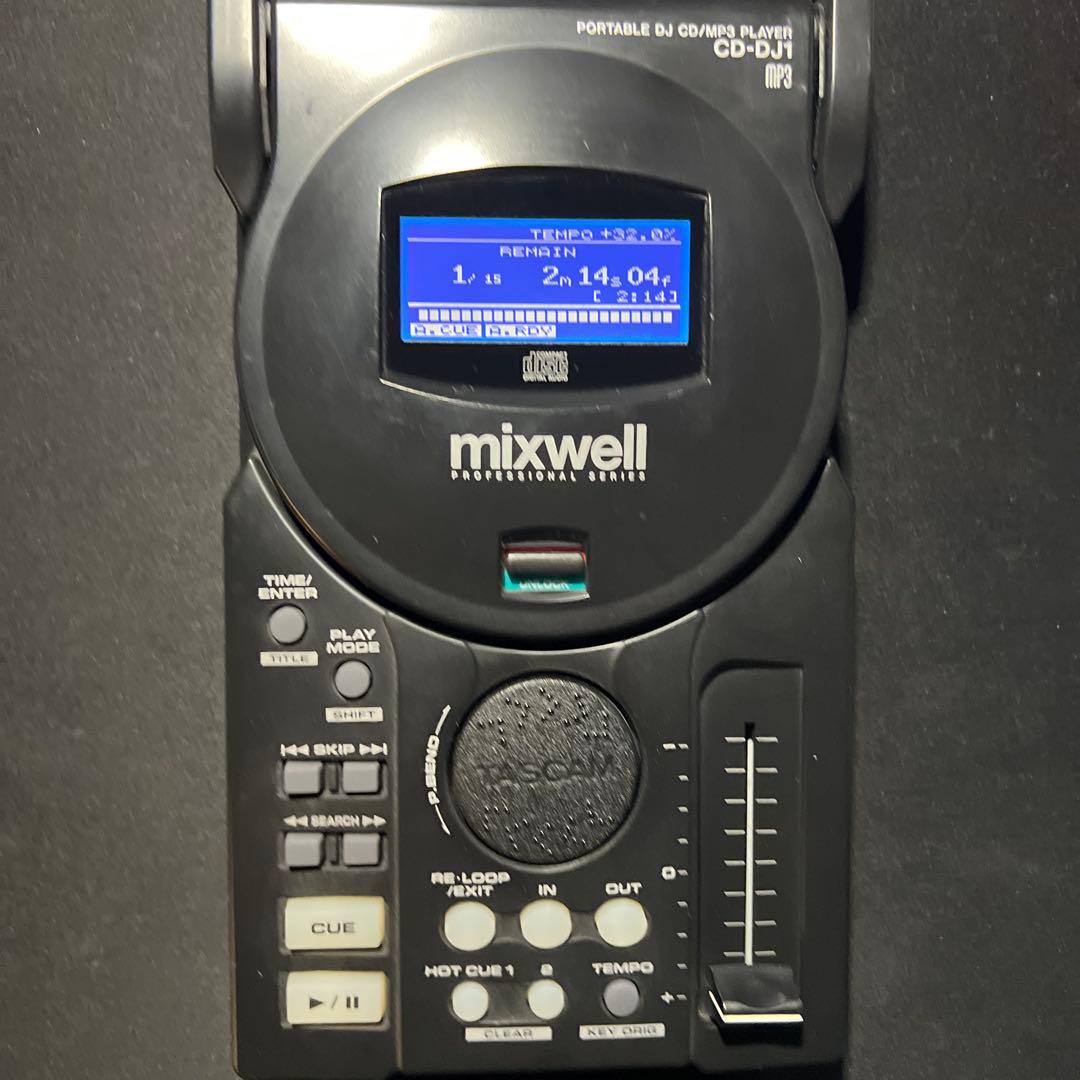 TASCAM CD-DJ1 CD/MP3プレーヤ- TT-M1 2台セット