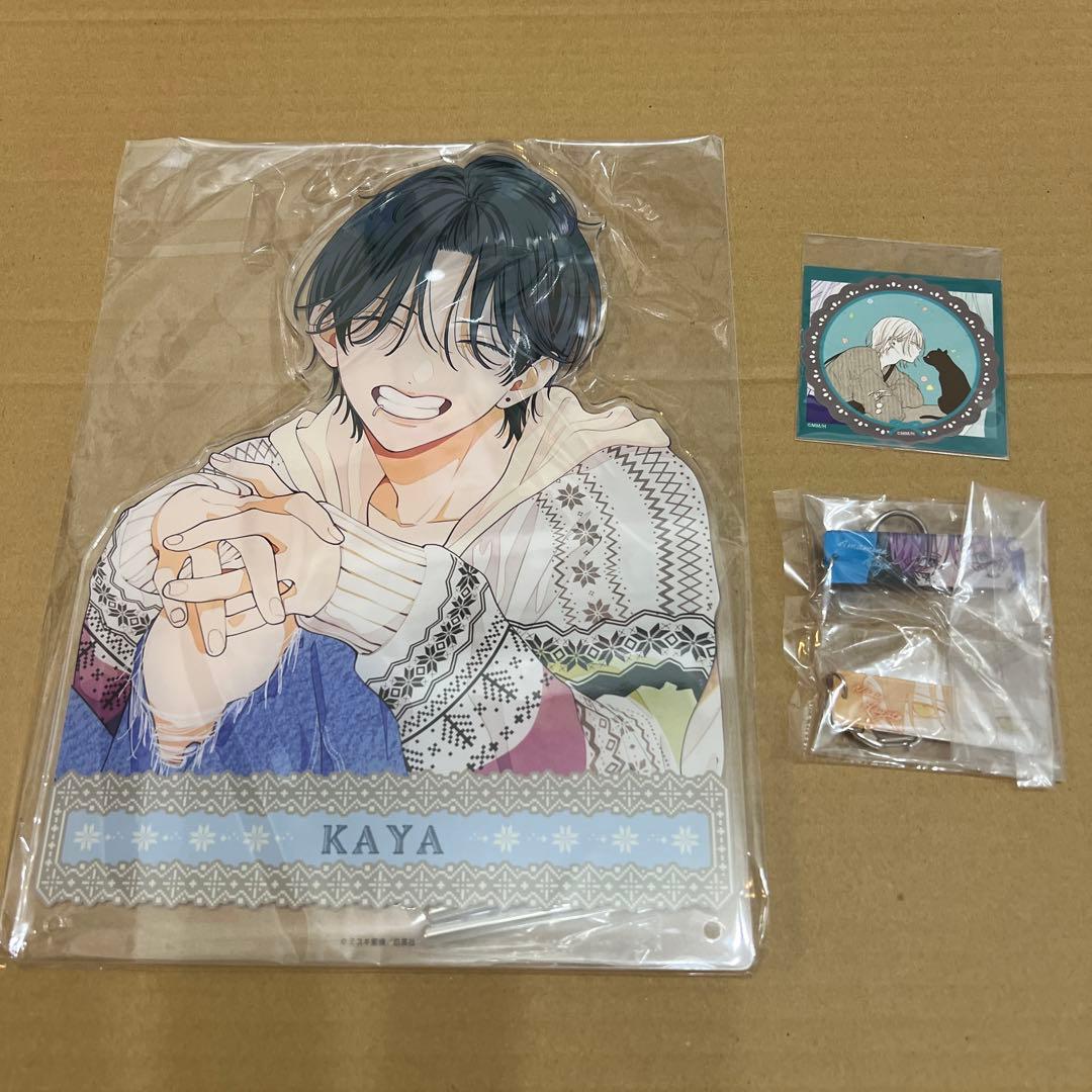 漫福ガチャ 春の嵐とモンスター A01/バストアップアクリルプレート