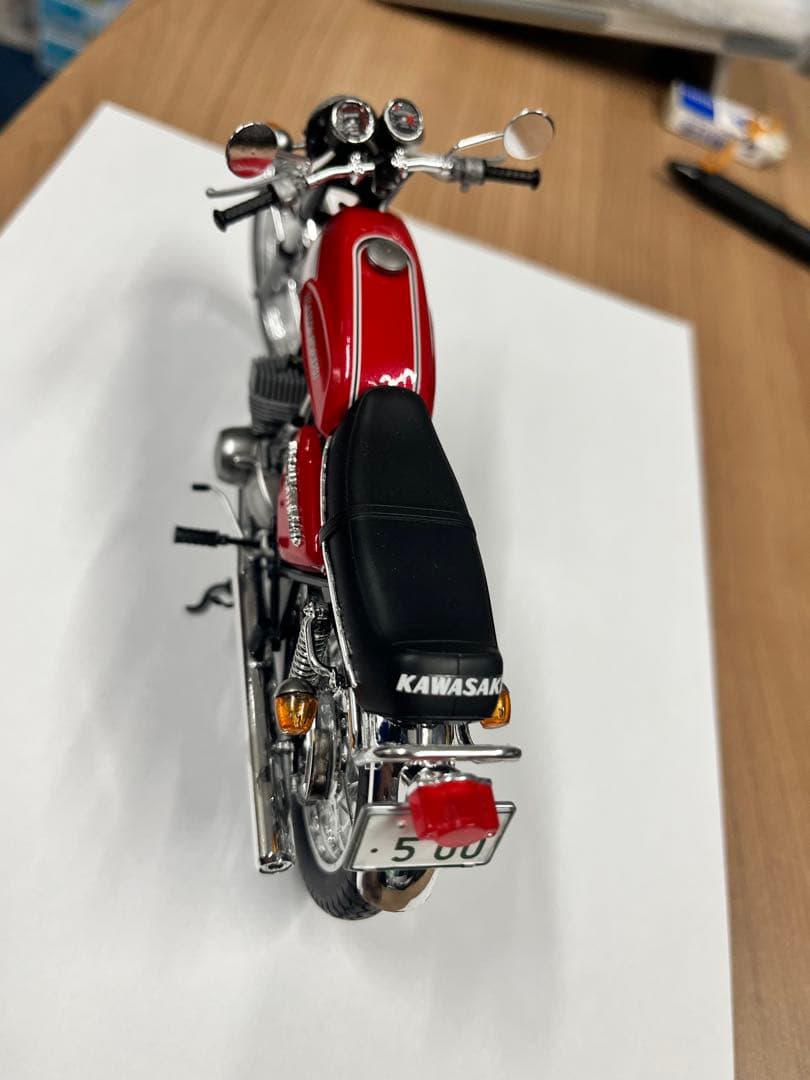 プラモデル KAWASAKI MACH-Ⅲ レッドカラー ハセガワ1/12 - メルカリ