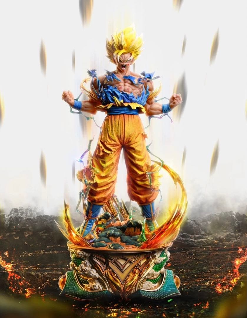 ドラゴンボール １／６スケール 孫悟空 フィギュア ガレージキット ドラゴンボール 超サイヤ人 孫悟空 ガレージキット フィギュア 1/6