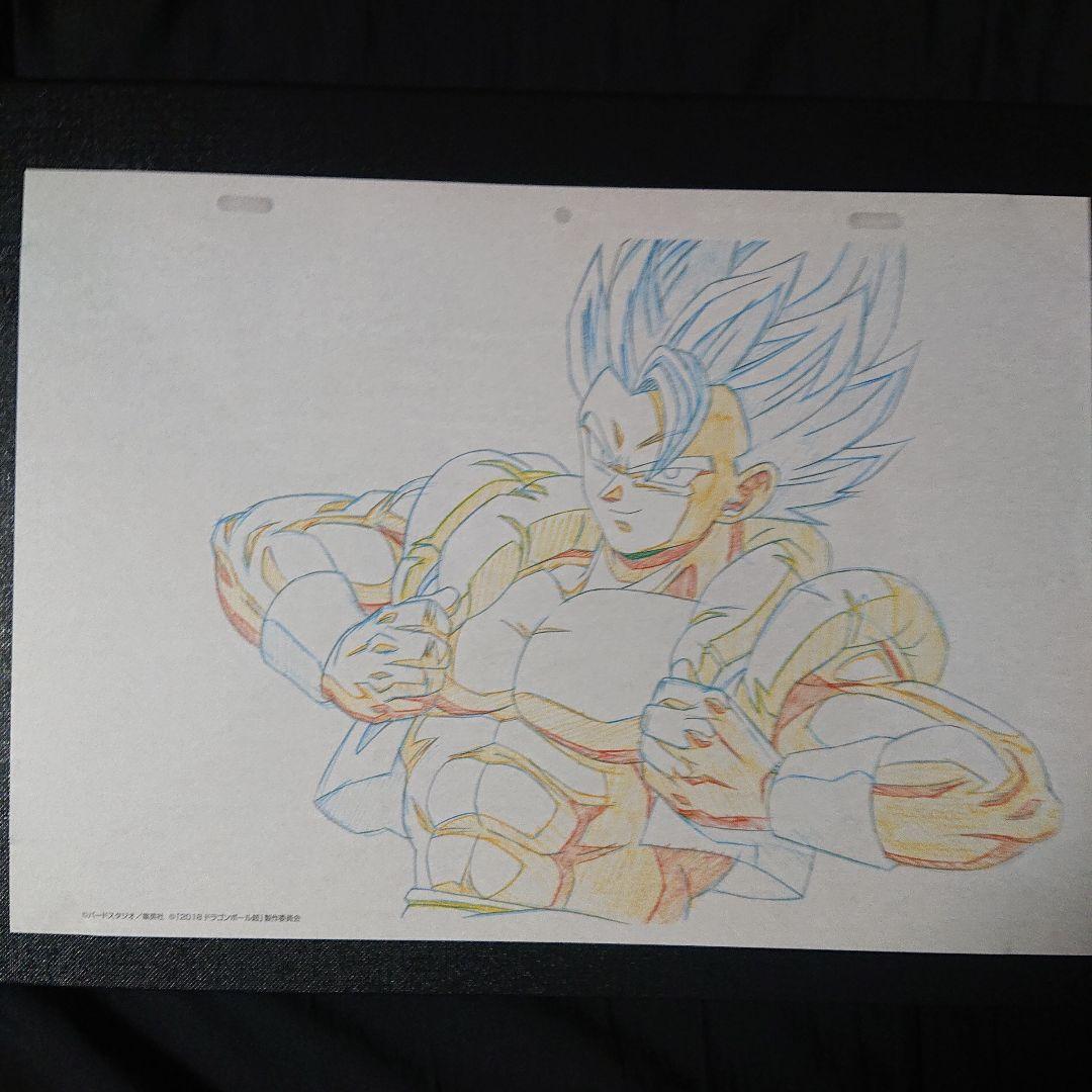 超稀少☆ 鳥山明 ドラゴンボール 複製セル画&原画 アート ゴジータ 二