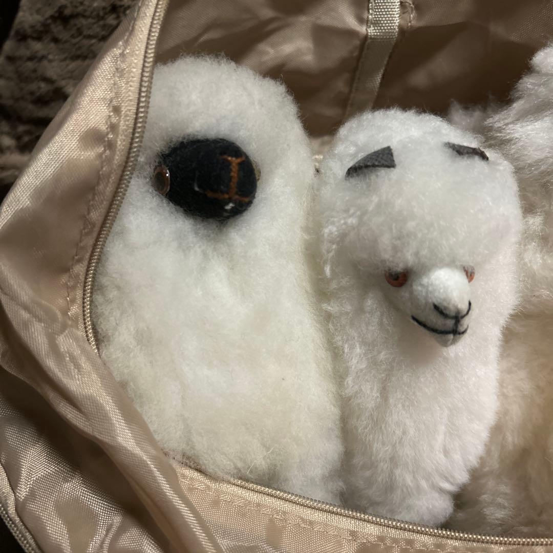 ペルー現地購入 アルパカぬいぐるみ5点セット