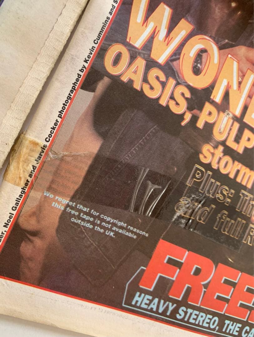 洋雑誌 New Music Express NME Oasis pulp 2冊 - メルカリ