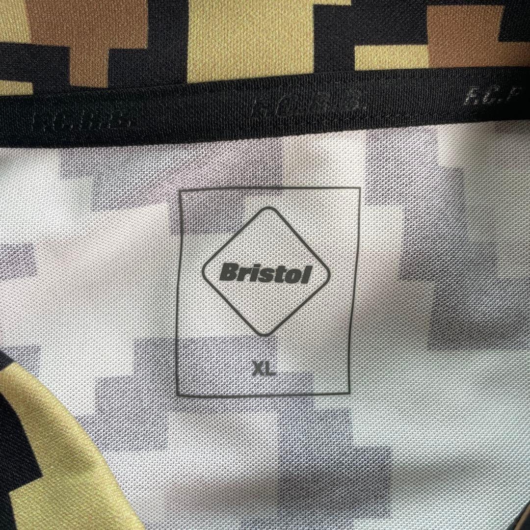 トップス F.C.Real Bristol WHOLE PATTERN S/S POLO