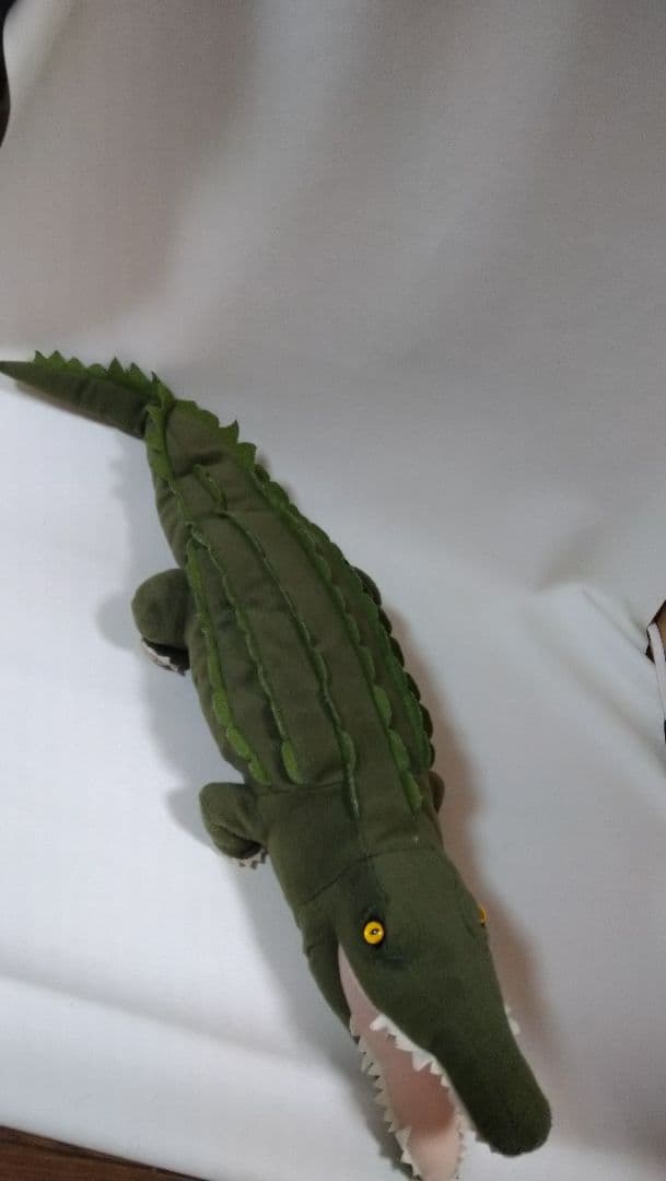 上野動物園 ワニぬいぐるみ 緑色のワニ型ぬいぐるみ 9-191 - メルカリ