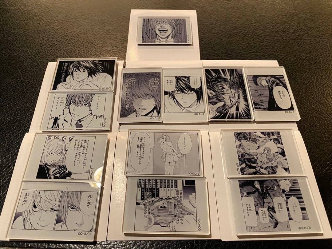 デスノート展 アクリルマグネット 13種コンプリート ボックス付き 月 L