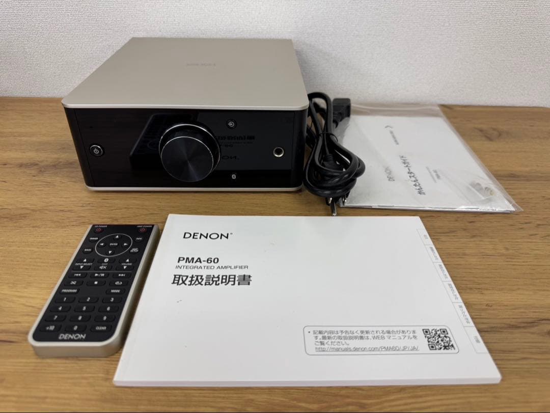 美品 DENON PMA-60 プリメインアンプ アウトレット品】 プリメインアンプ [ハイレゾ音源対応/DAC付] PMA-60