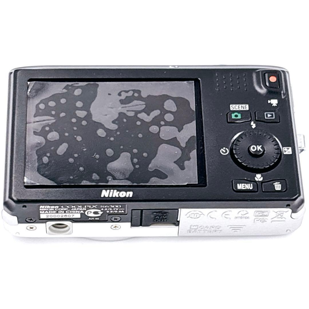 極美品 Nikon ニコン COOLPIX S6300 シルバー デジカメ - メルカリ
