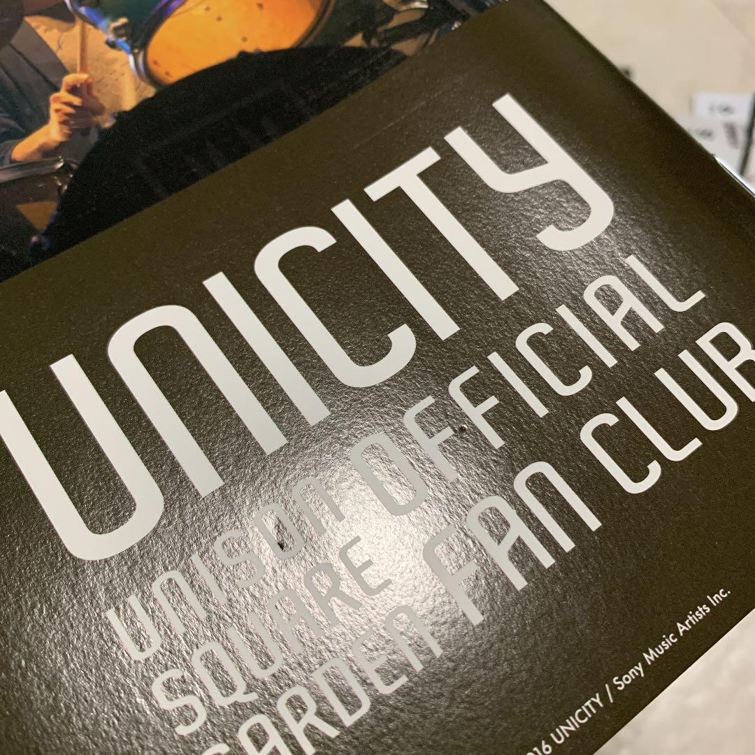 UNISON SQUARE GARDEN ユニゾン 会報 UNICITYグッズ