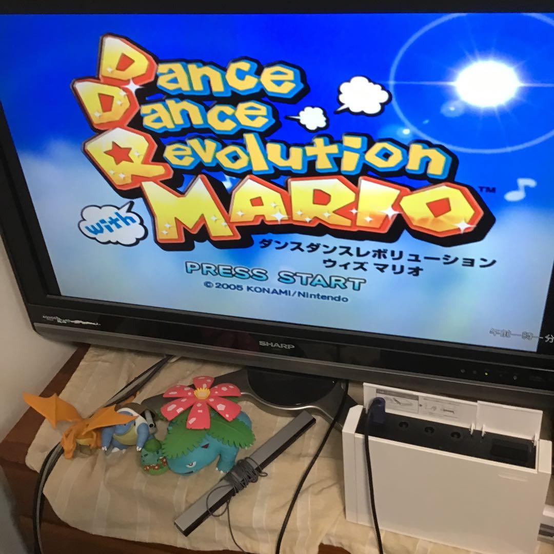 ダンス ダンス レボリューション with マリオ ゲームキューブ 起動確認
