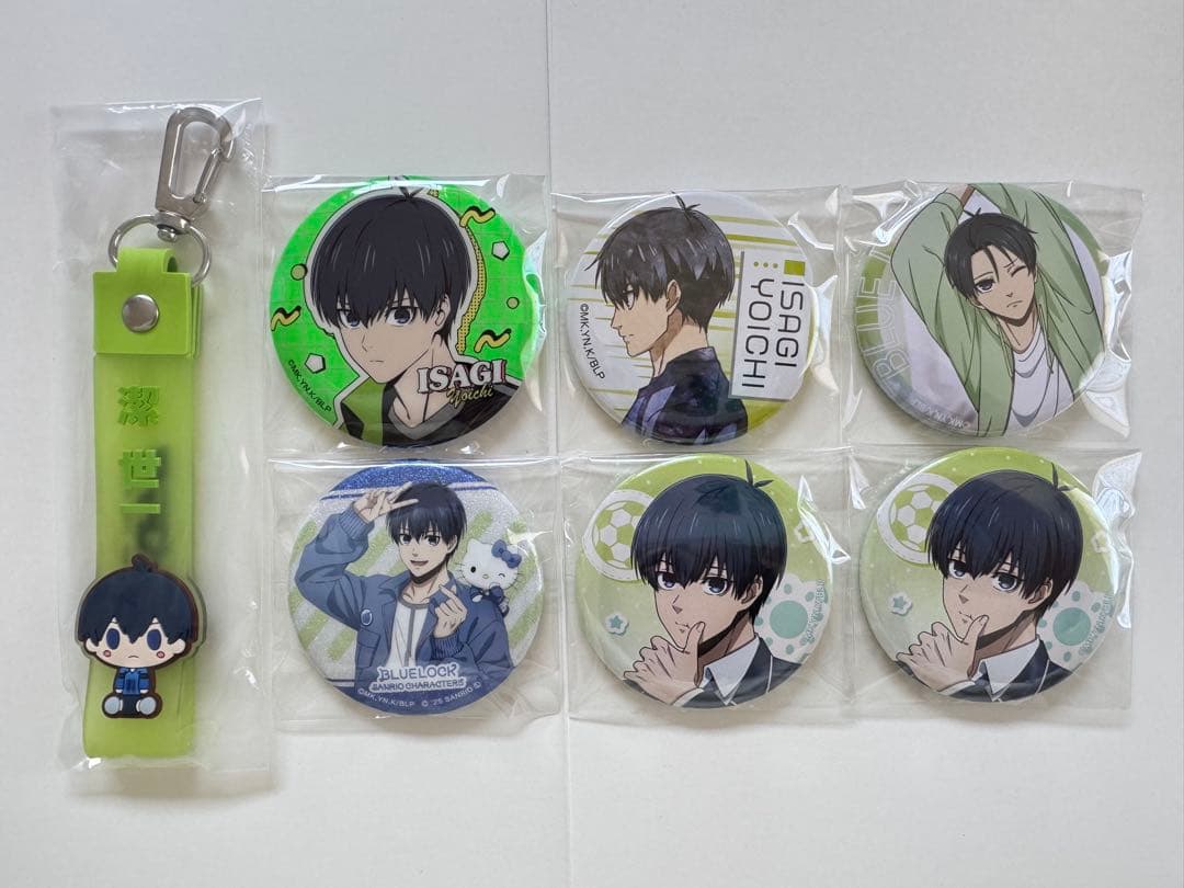 潔世一 缶バッジ 6個セット - メルカリ