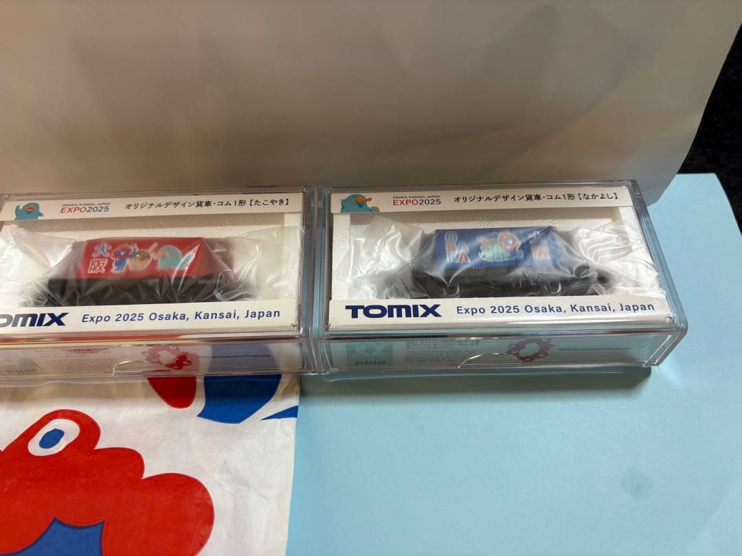 未開封✨オリジナルデザイン貨車セット Nゲージ　ミャクミャク 発売速報】トレインボックス 2025年4月18日発売 EXPO2025 TOMIX N