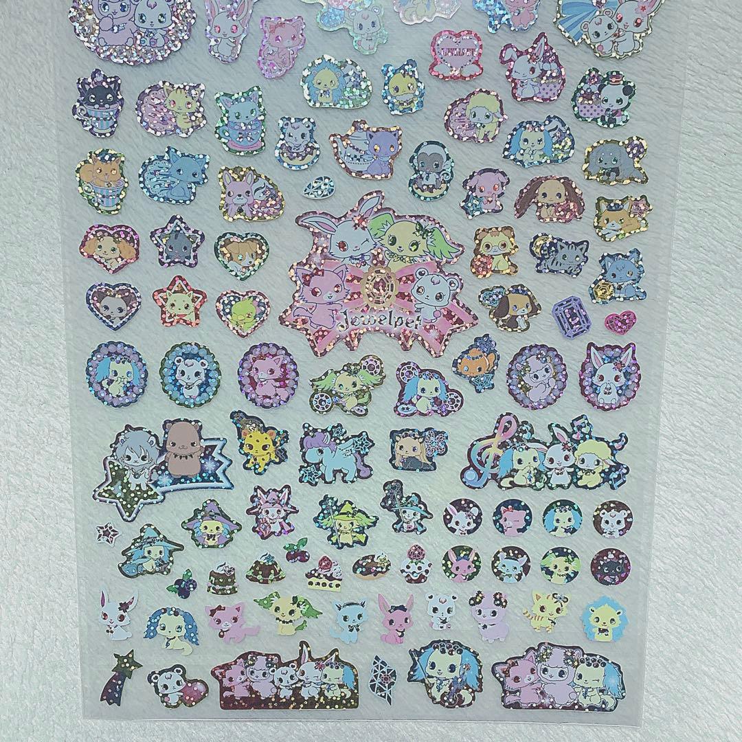 サンリオ ジュエルペット 100ピースシール 2012年製 平成 ホログラム