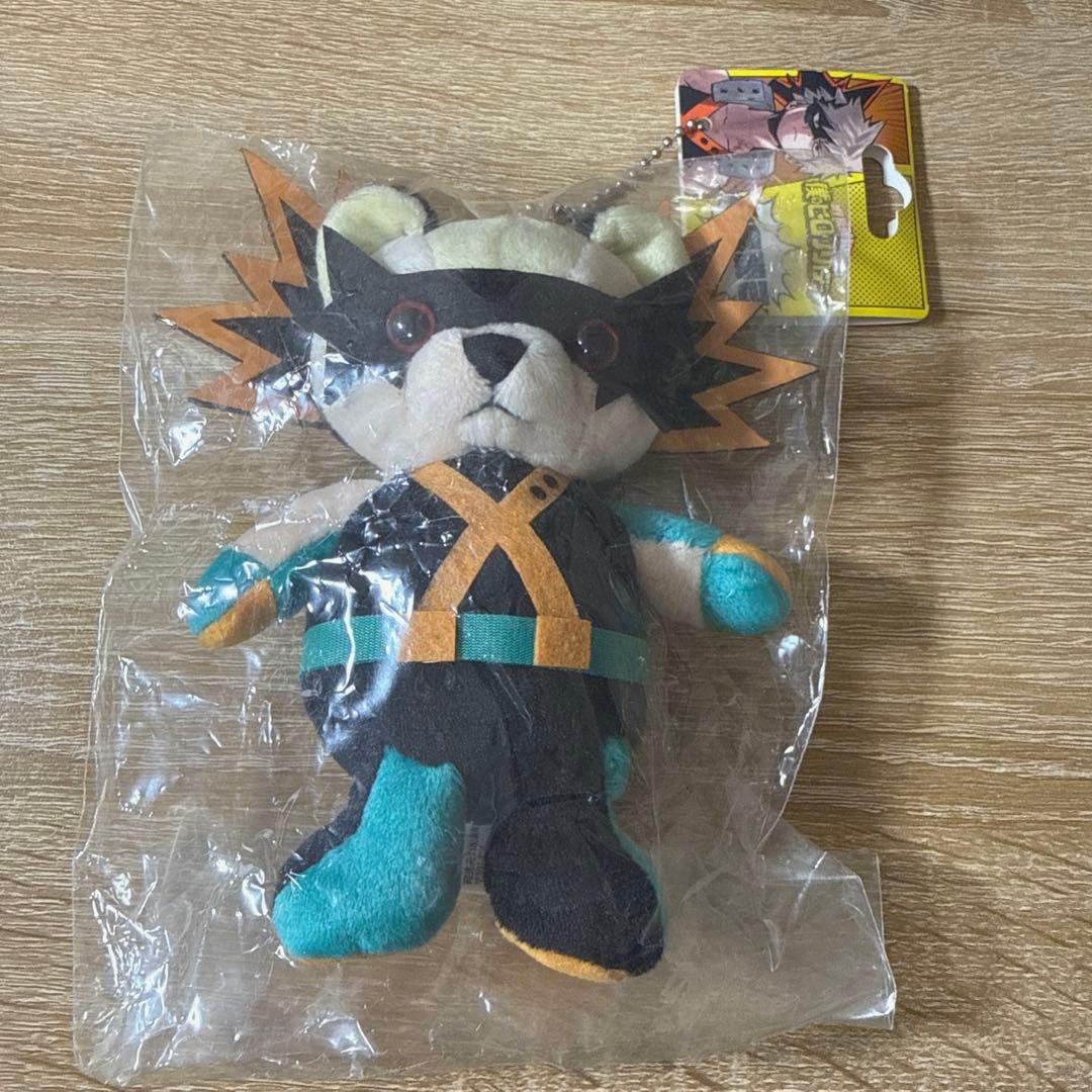 ヒロアカ 爆豪勝己 ベア くま ぬいぐるみ キーホルダー マスコット
