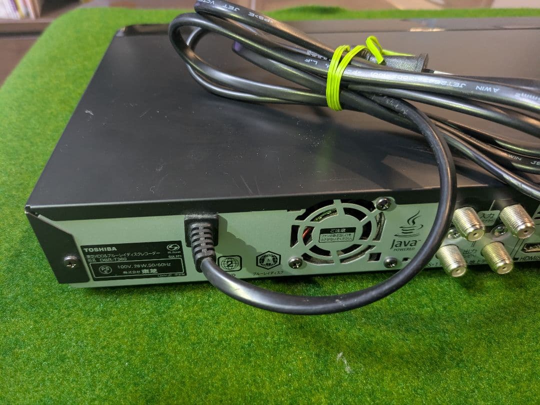 ジャンク品】TOSHIBA レグザ ブルーレイディスクレコーダー リモコン付