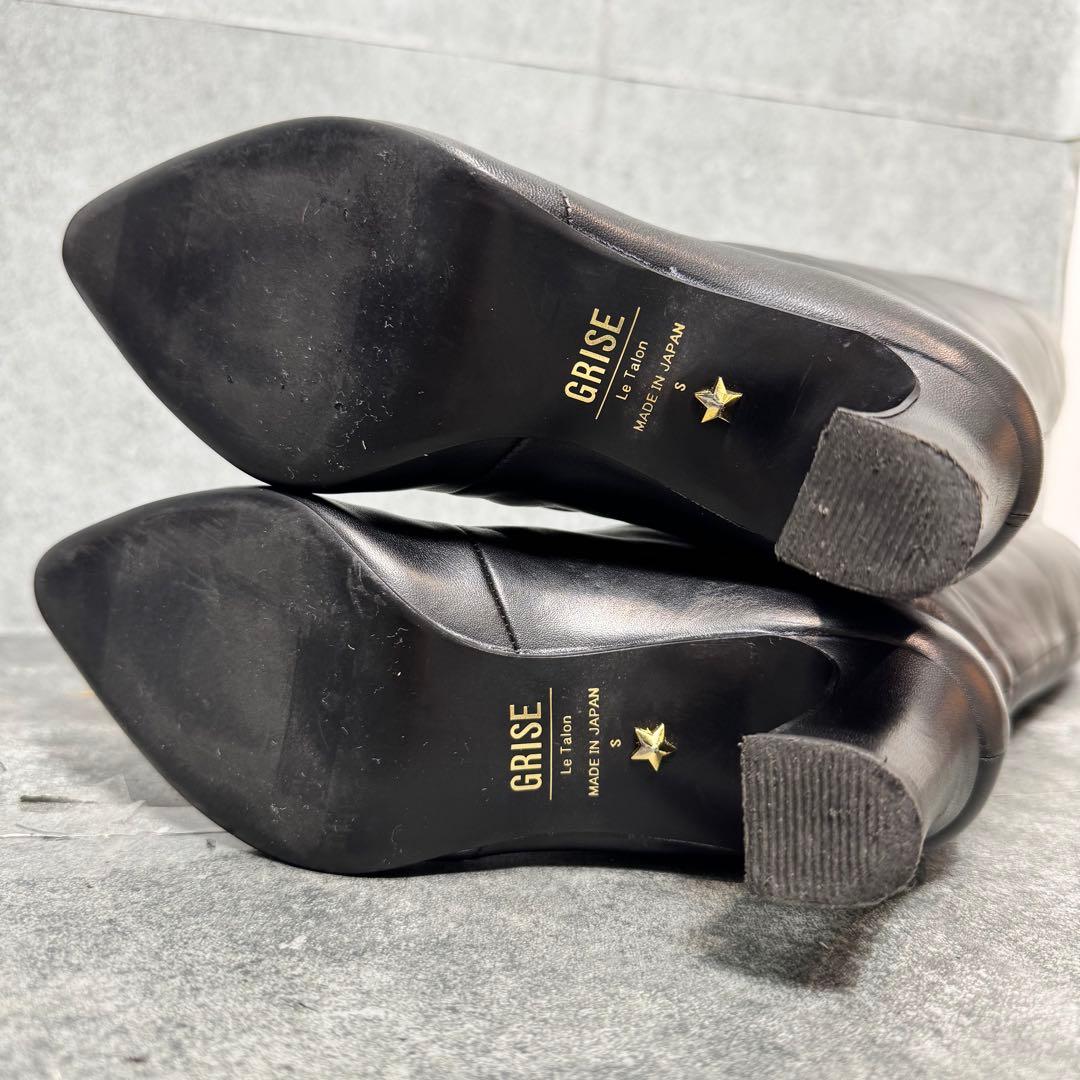 ルタロン グリース MAMIAN ワイドシャフト ロングブーツ 22cm - メルカリ