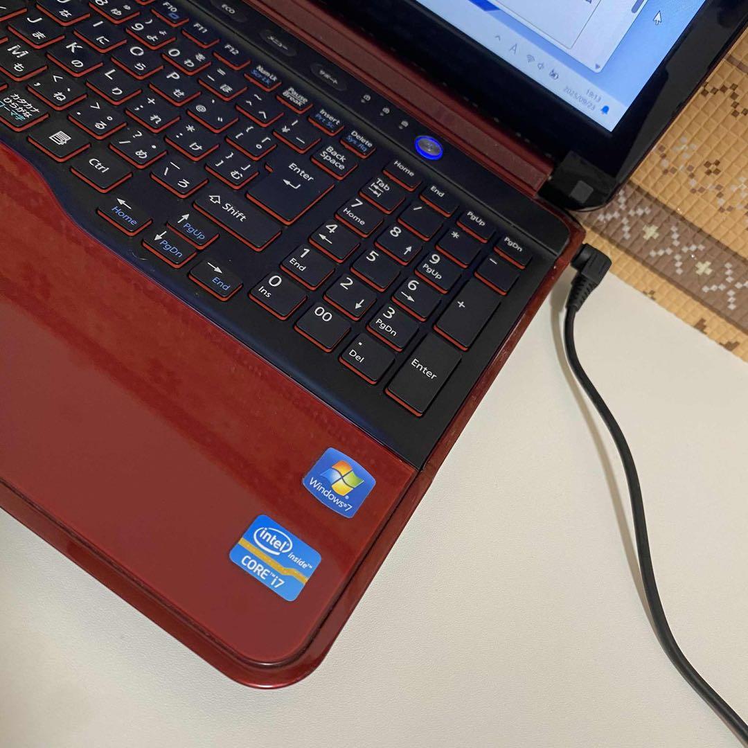 Y806 Fujitsuノートパソコン i7メモリ8G高速 Windows11 - メルカリ