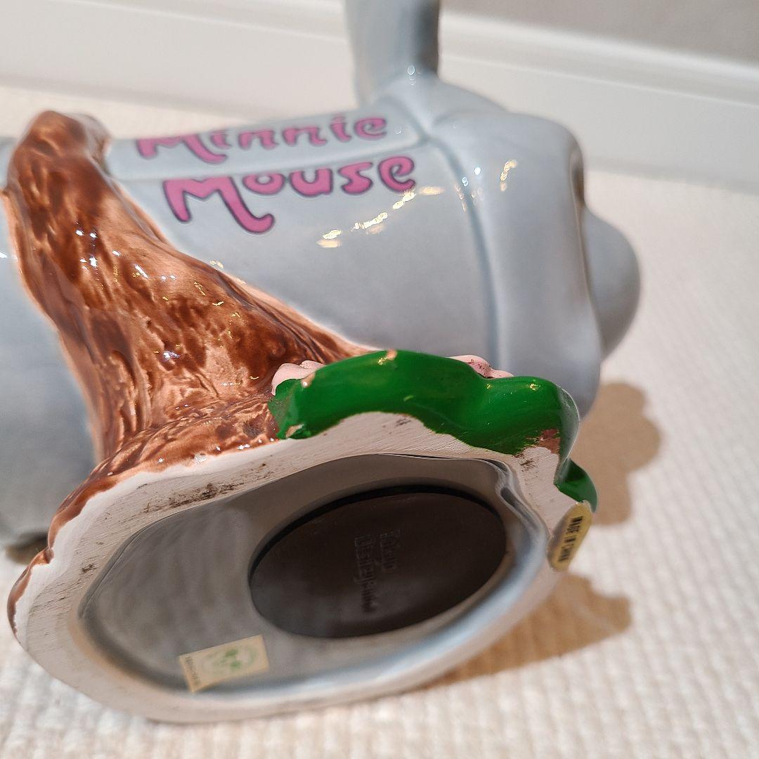 ディズニーランド トゥーンタウン ミニーの家 ポスト型 貯金箱 ミニー