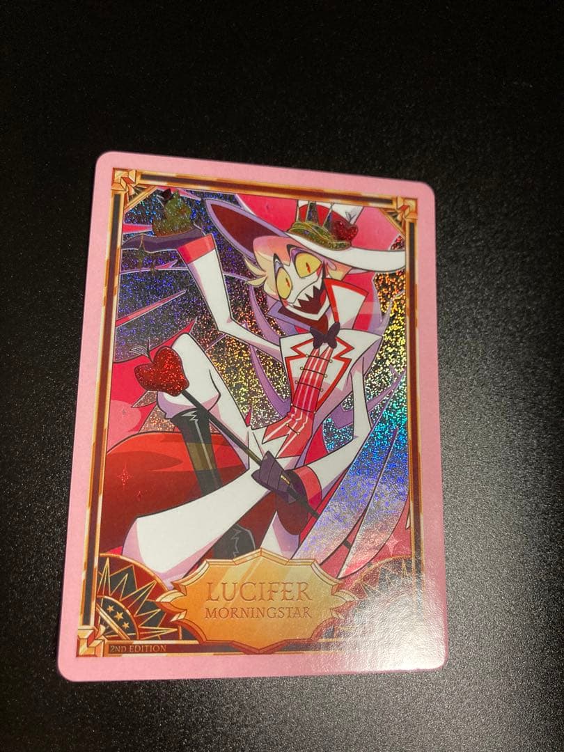 ハズビンホテル トレカード ルシファー foil Lucifer rare - メルカリ