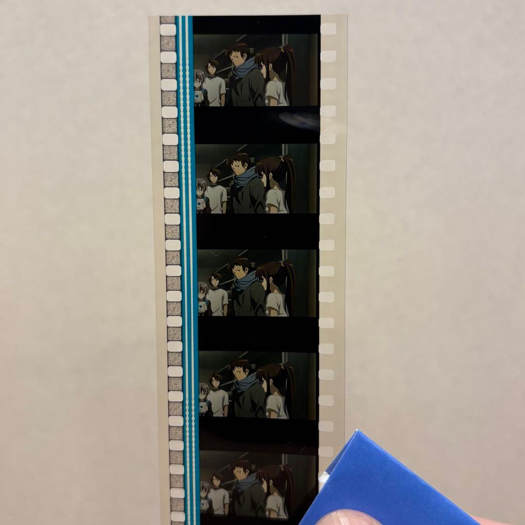 長門有希 キョン 涼宮ハルヒの消失 復刻フィルム ブックマーク 入場者