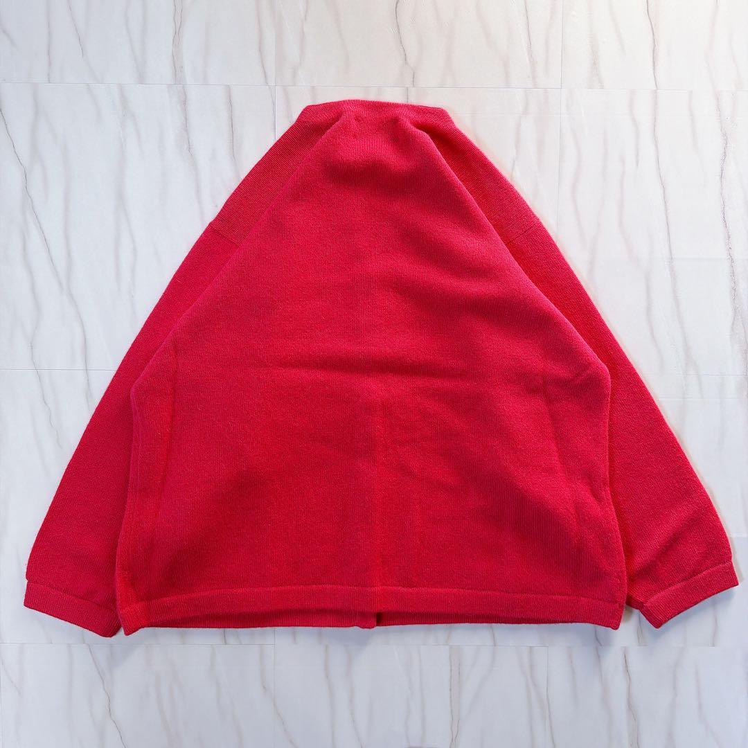 《美品》BALLANTYNE カーディガン ピュアカシミヤ ピンク 42