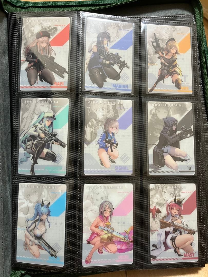 全50種コンプ 勝利の女神NIKKE ガンガールメタルカードコレクション