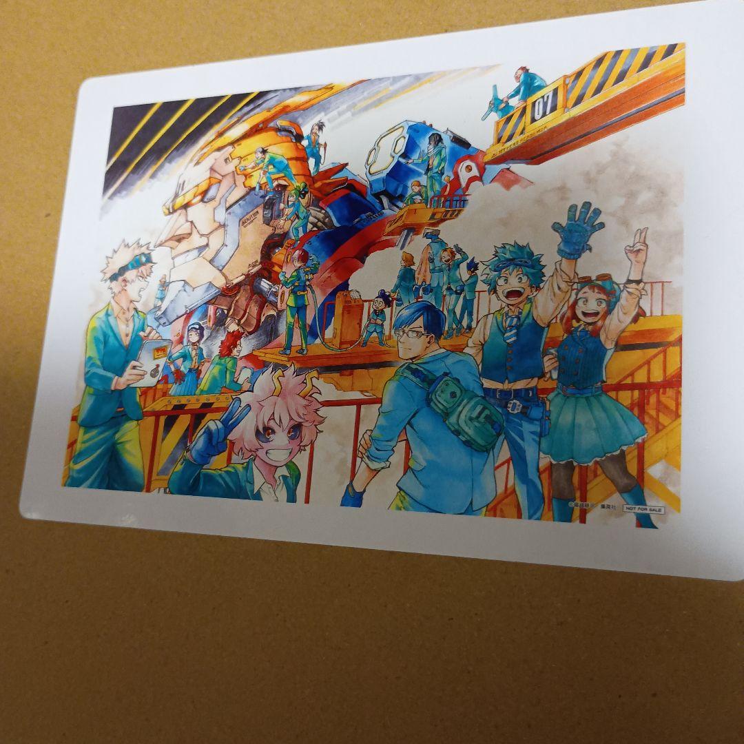 ヒロアカ　当選品　アクリルアート　7周年 集英社 - 僕のヒーローアカデミア イラストアクリルアート 7周年記念
