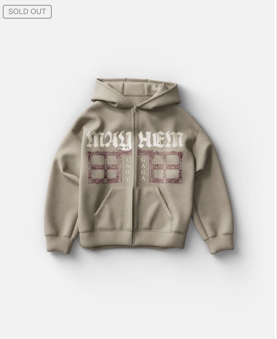 Yu 様ご依頼分(新品)レディーガガ パーカー M〜最安値〜 - メルカリ