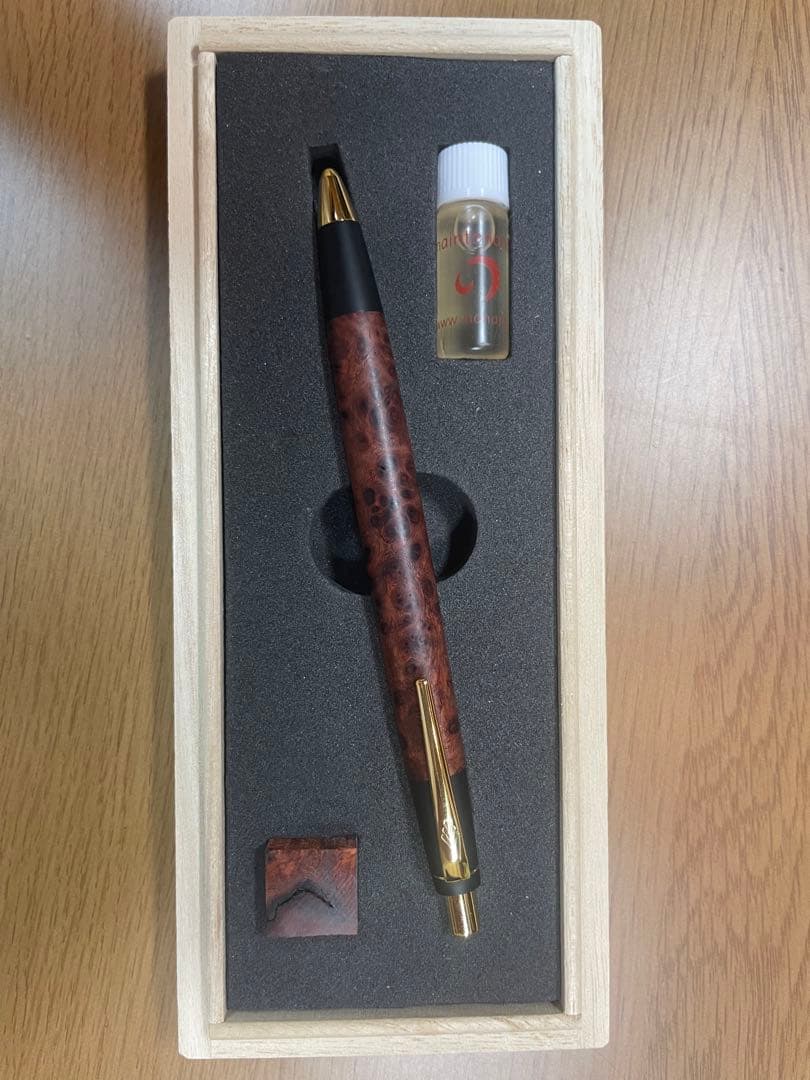 野原工芸 特上花梨瘤杢金金具シャーペン0.5mm - メルカリ