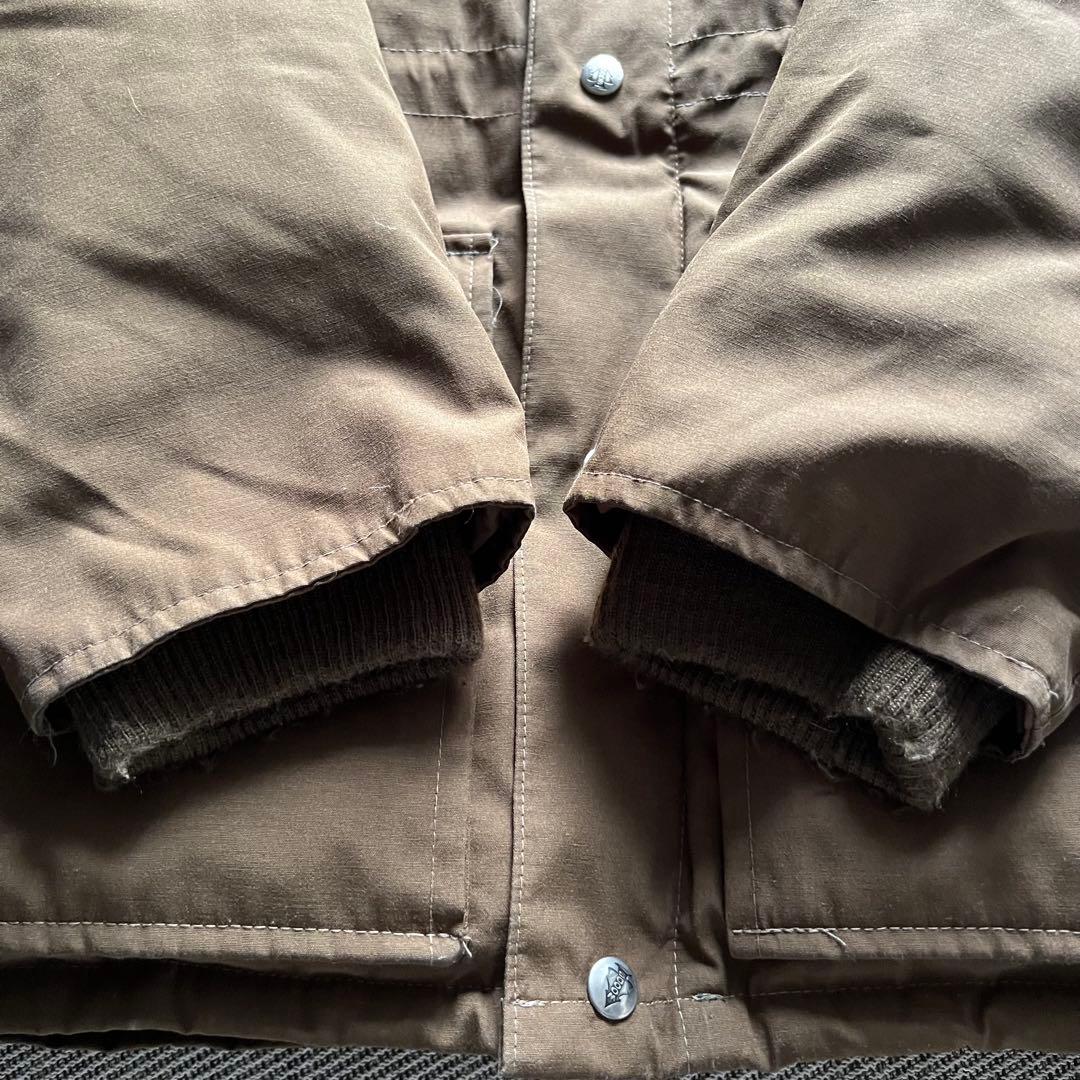 希少80's WOODS ARCTIC DOWN JACKET リアルファー M - メルカリ