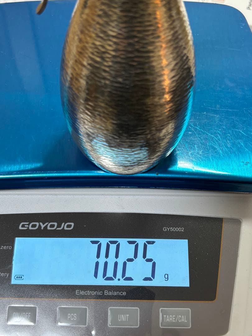 純銀製ちろり70.2g！純銀刻印有り！Sv1000！鋳つぶし、現物資産、投資