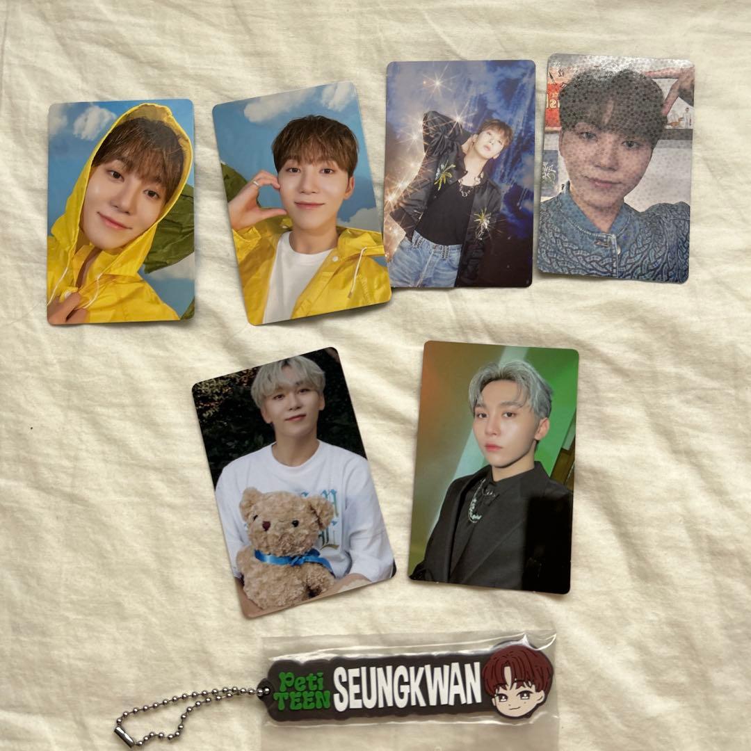 SEVENTEEN スングァン カード 6枚、キーホルダーセット - メルカリ