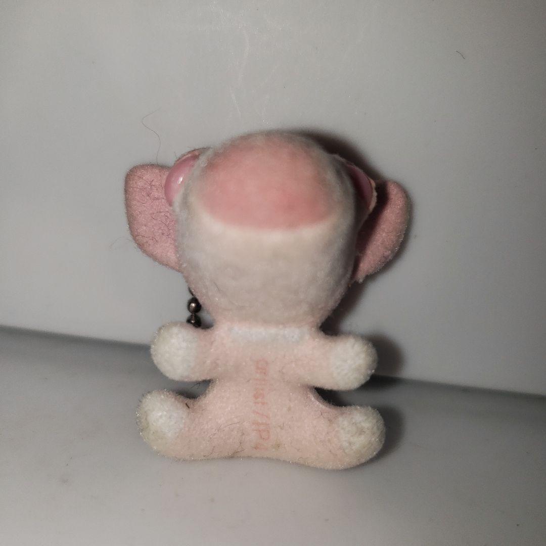 THE DOG チワワ フィギュア キーホルダー レトロ レア フロッキー 昔