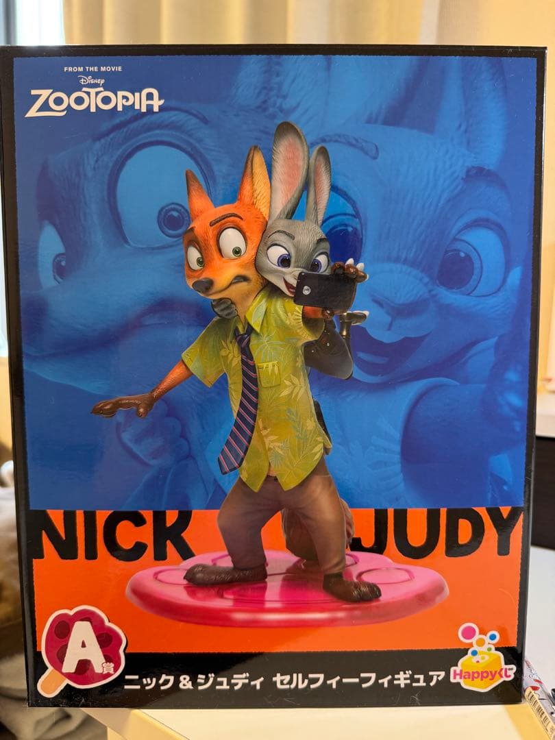 ズートピア ニック・ワイルド & ジュディ・ホップス フィギュア - メルカリ